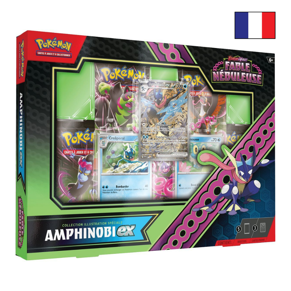 Coffret Amphinoby Pokémon EV06.5 Fable Nébuleuse FR