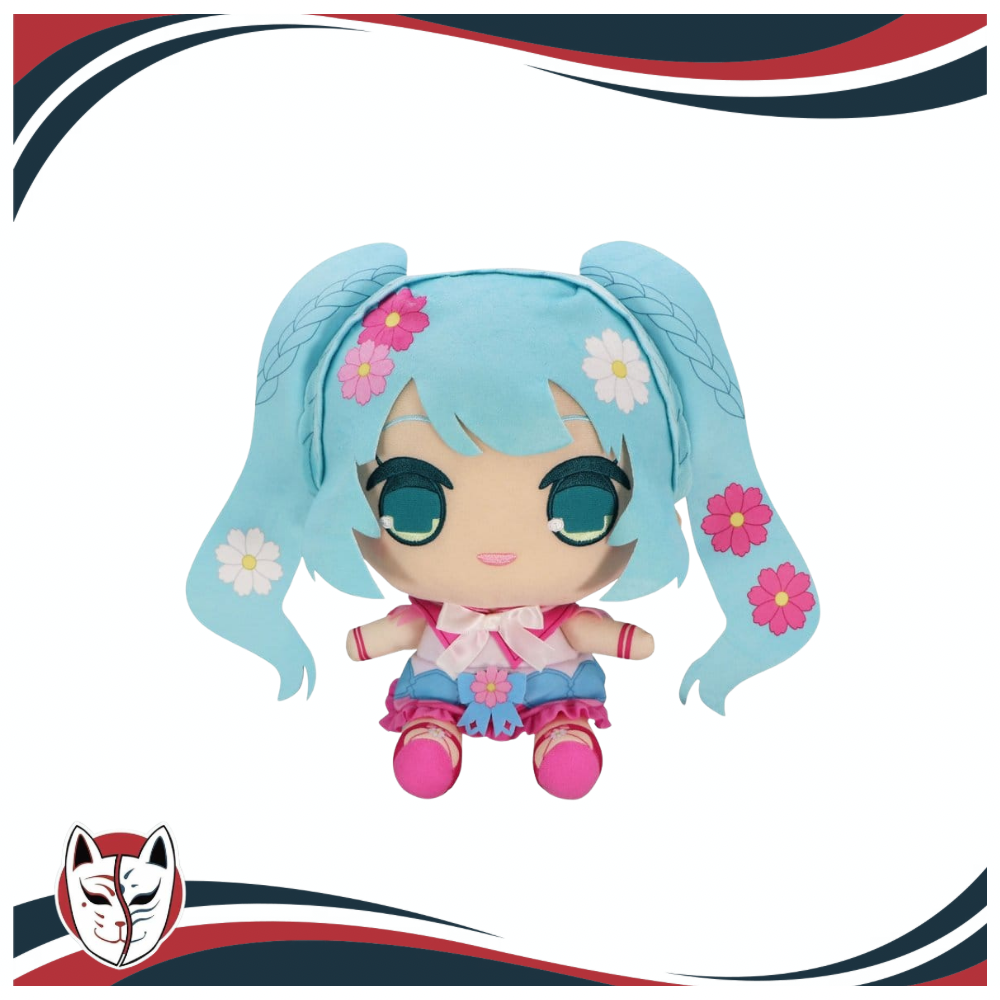 Hatsune Miku Kyurumaru Big peluche Cosmos 27 cm