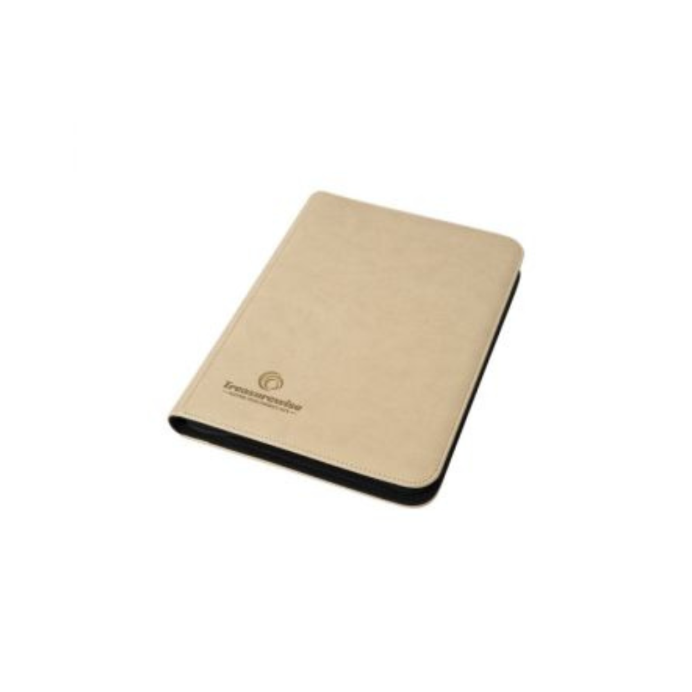 TreasureWise - WiseGuard Zip Binder 9 cases - Beige