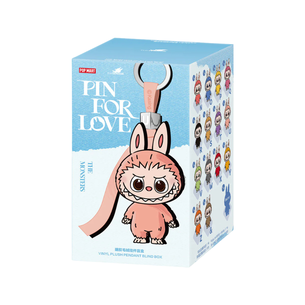 LABUBU - Pin For Love The Monsters (N-Z) POP MART