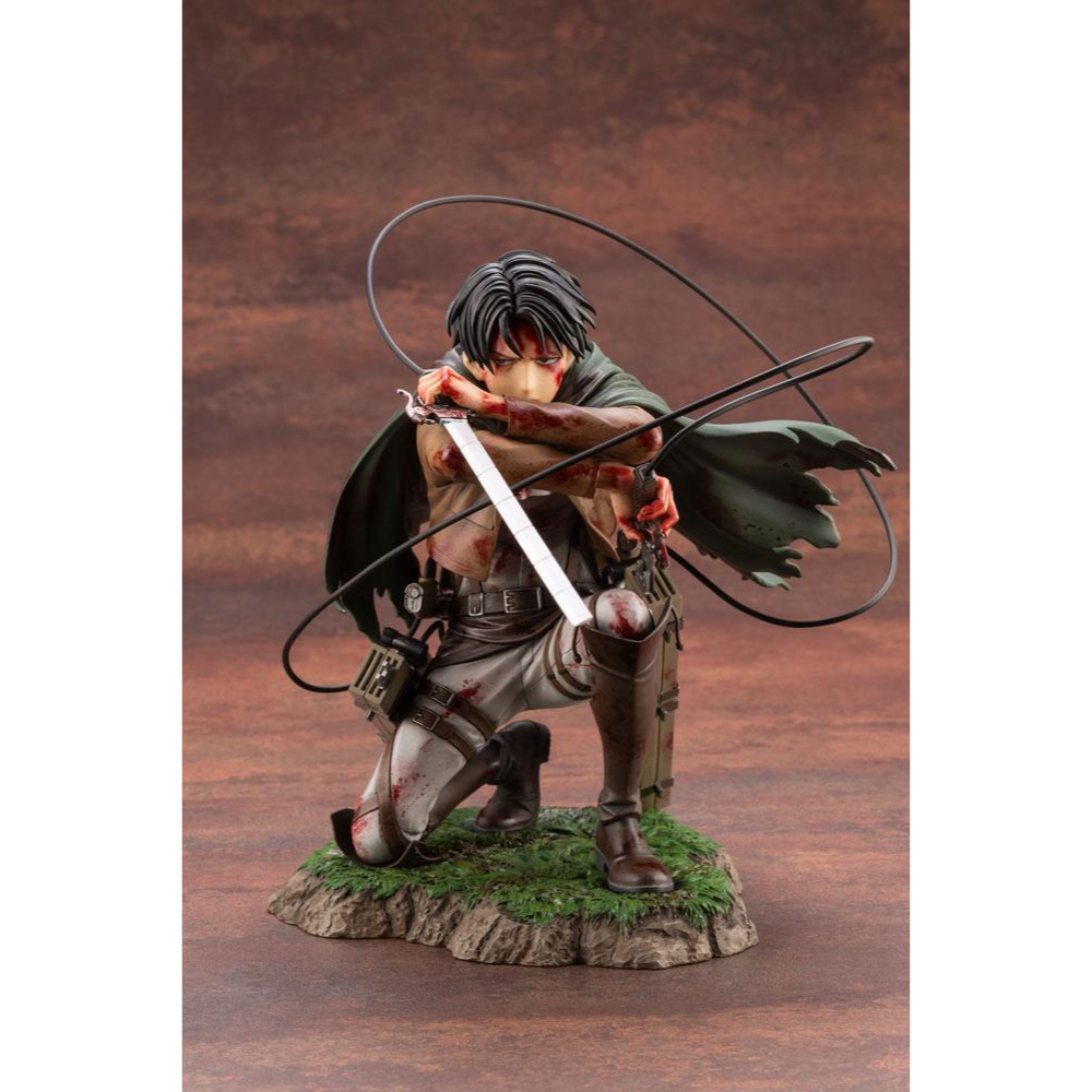 Attack on Titan statuette PVC ARTFXJ 1/7 Levi Fortitude Ver. 17 cm