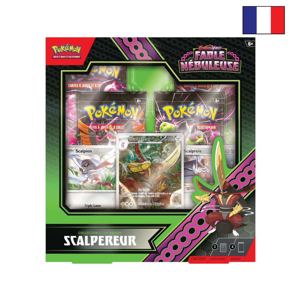 Coffret Scalpereur Pokémon EV06.5 Fable Nébuleuse FR