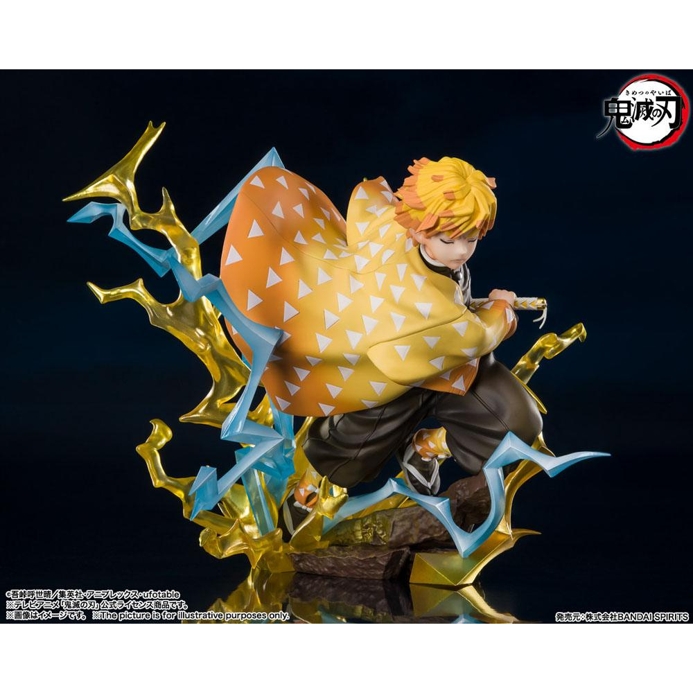 DEMON SLAYER statuette PVC FiguartsZERO Zenitsu Agatsuma Thunderclap and Flash 15 cm