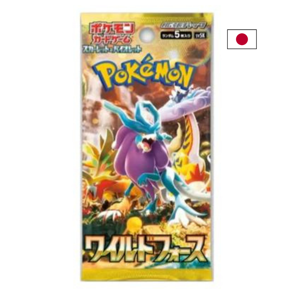 Booster Pokémon SV5K Wild Force