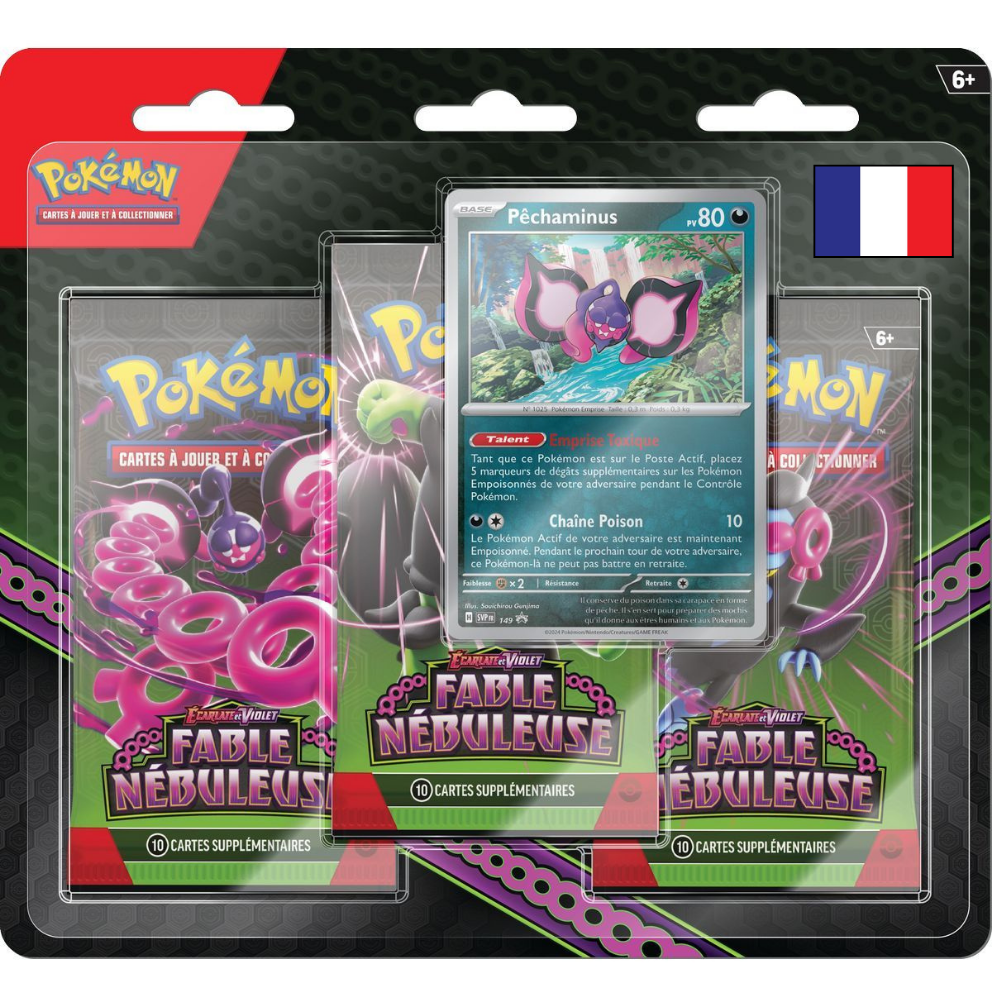 Tripack Pokémon EV06.5 Fable Nébuleuse FR