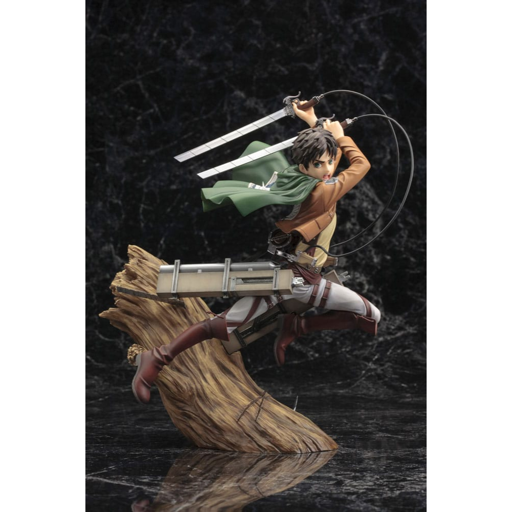 Attack on Titan statuette PVC ARTFXJ 1/8 Eren Yeager Renewal Package Ver. 26 cm