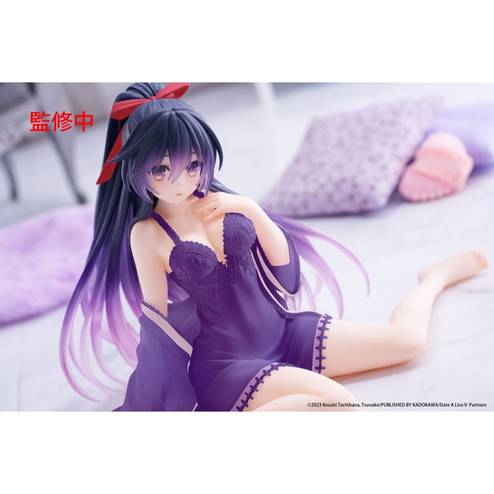 Date A Live V statuette PVC Desktop Cute Figure Tohka Yatogami Nightwear Ver. Renewal 13 cm