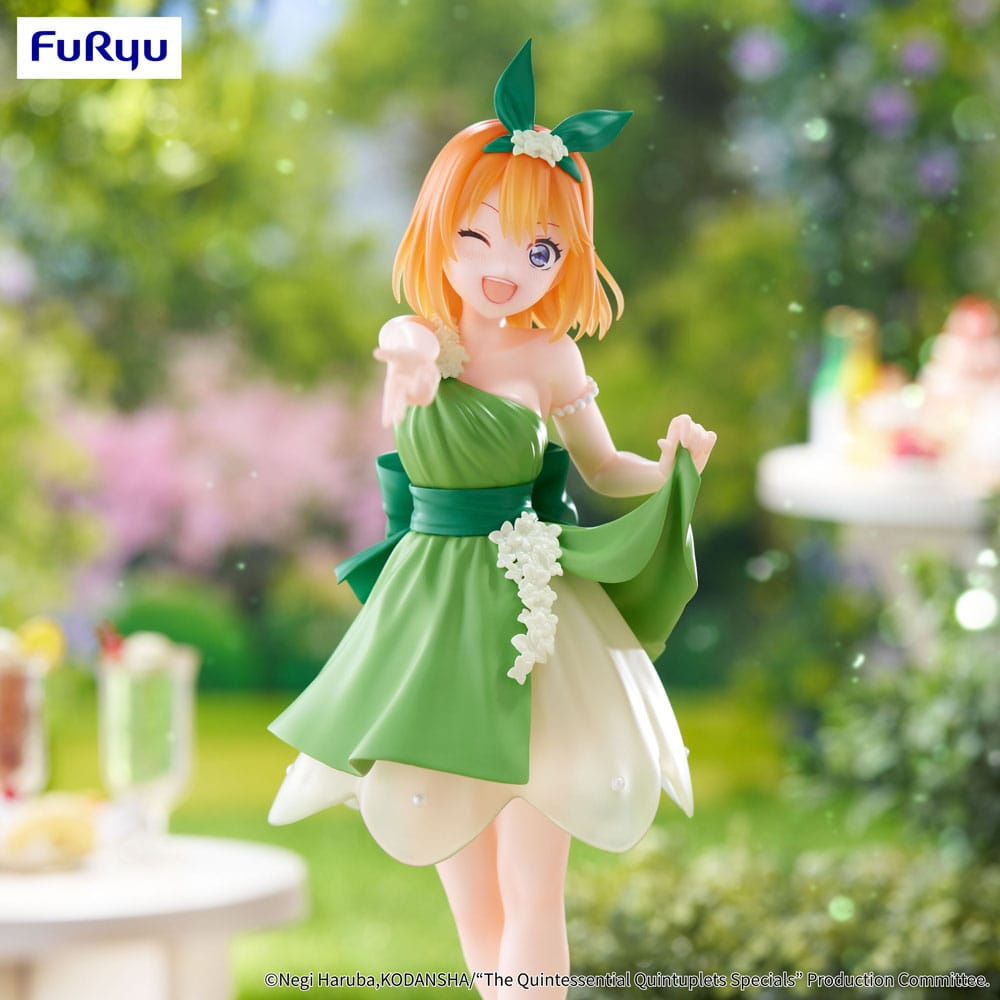 The Quintessential Quintuplets statuette PVC Trio-Try-iT Nakano Yotsuba Pastel Dress Ver. 22 cm