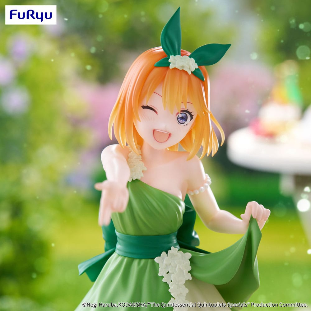 The Quintessential Quintuplets statuette PVC Trio-Try-iT Nakano Yotsuba Pastel Dress Ver. 22 cm