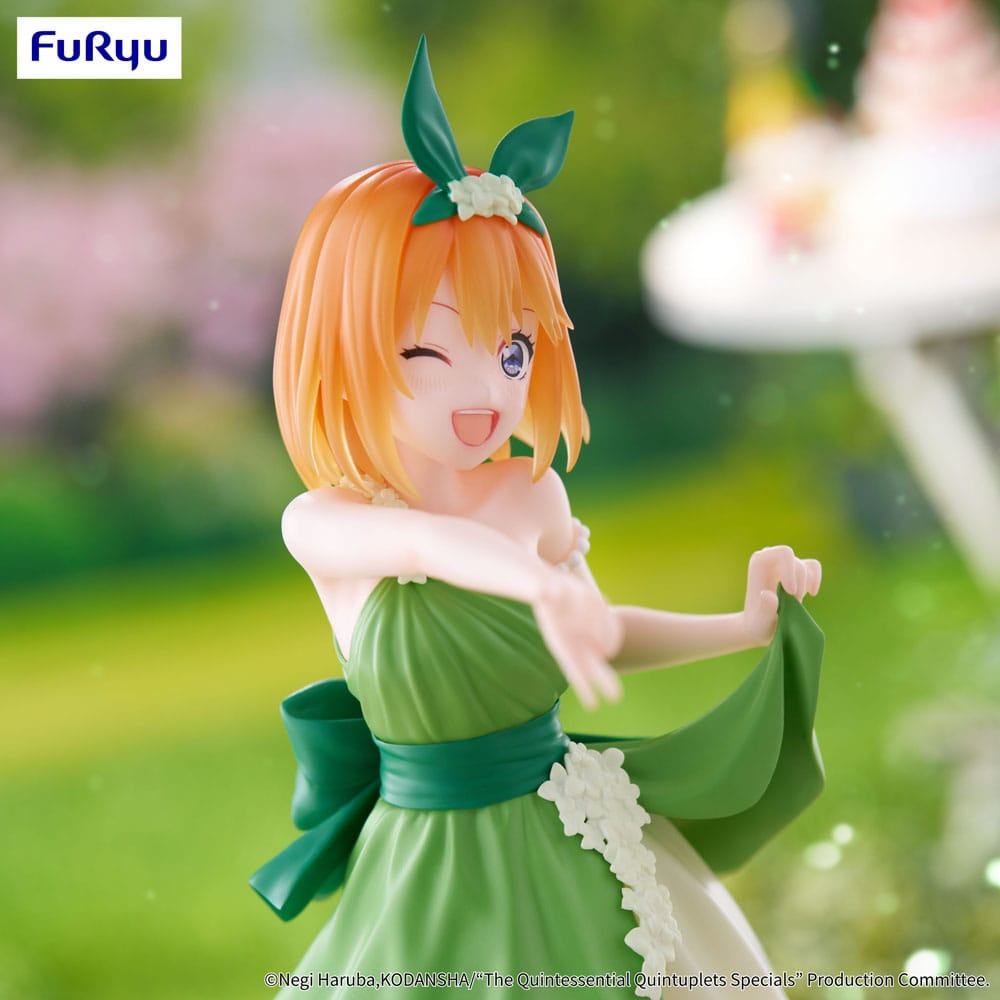 The Quintessential Quintuplets statuette PVC Trio-Try-iT Nakano Yotsuba Pastel Dress Ver. 22 cm