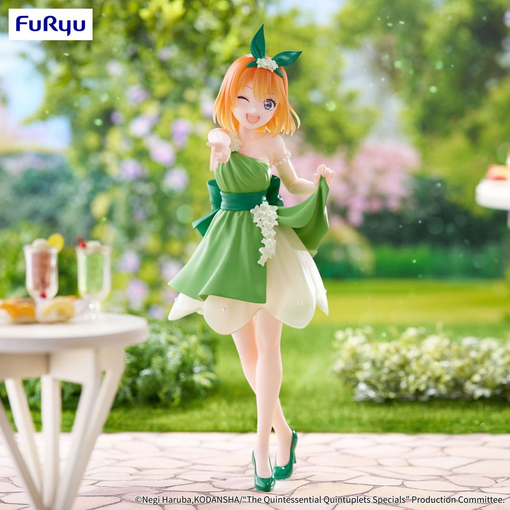 The Quintessential Quintuplets statuette PVC Trio-Try-iT Nakano Yotsuba Pastel Dress Ver. 22 cm