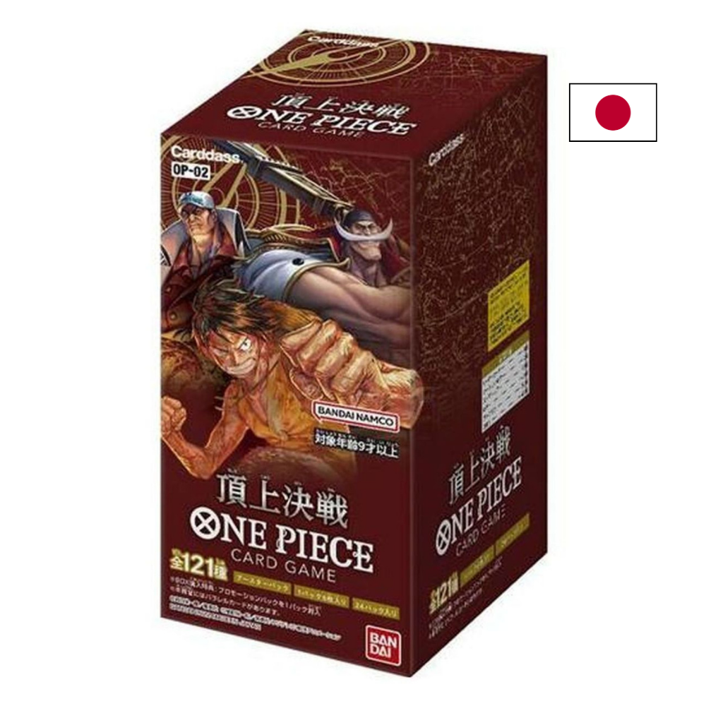 Display One Piece Card Game OP-02 Summit War