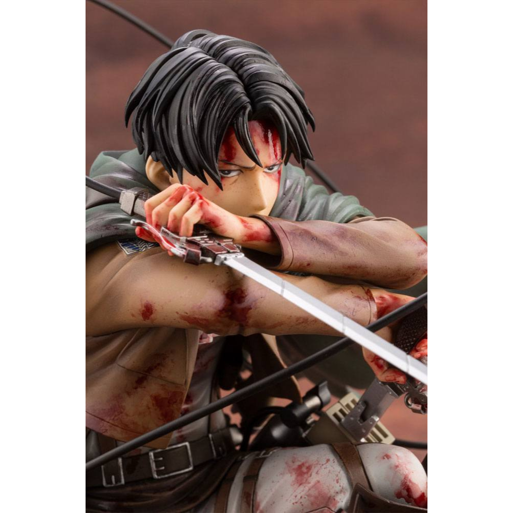 Attack on Titan statuette PVC ARTFXJ 1/7 Levi Fortitude Ver. 17 cm