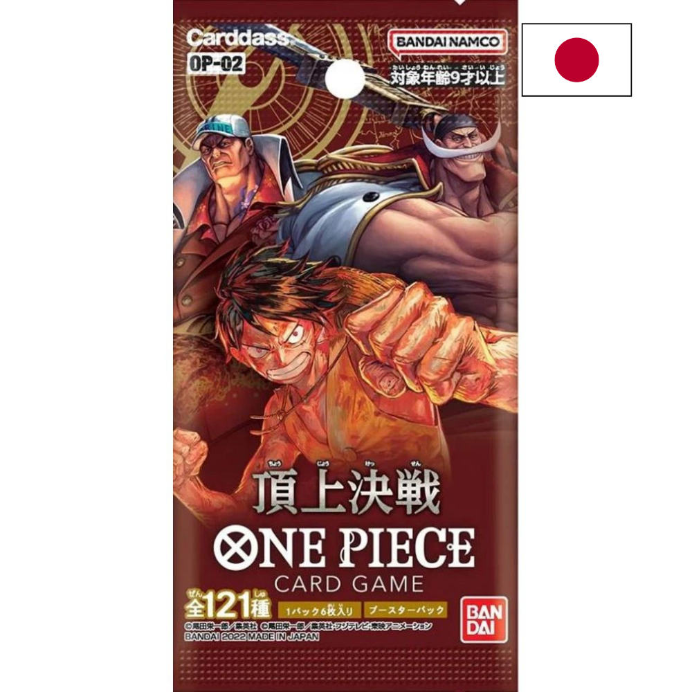 Booster One Piece Card Game OP-02 Summit War