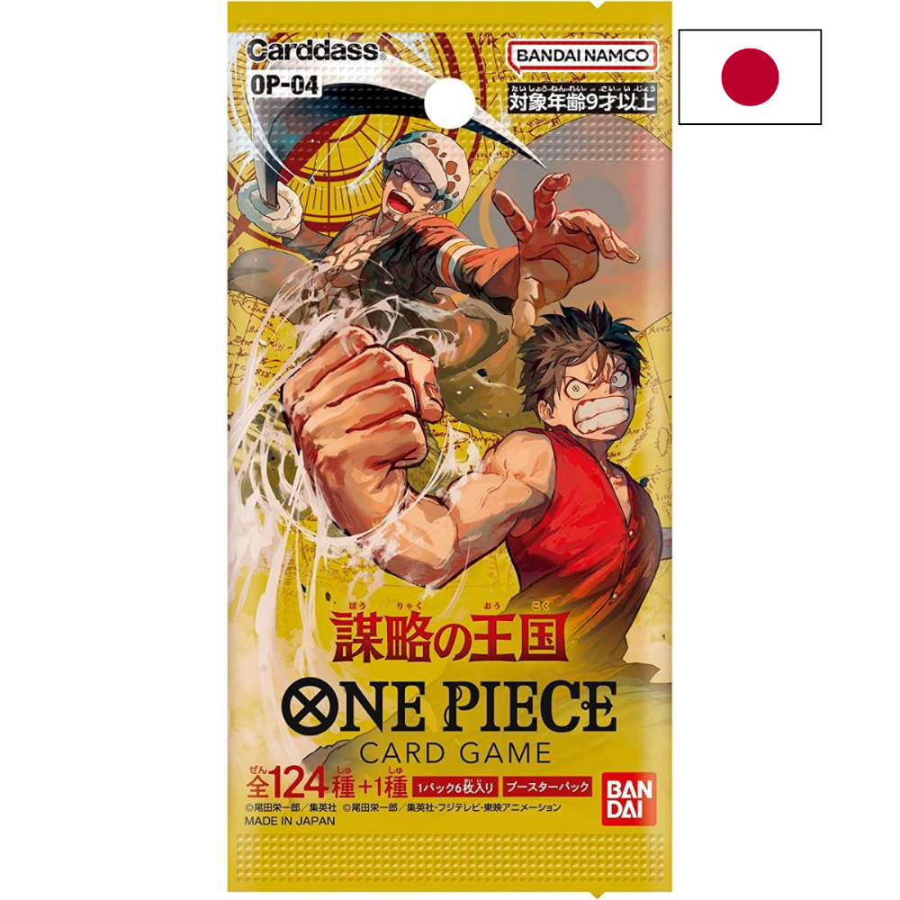 Booster One Piece Card Game OP-04 Kingdom Of Conspiracies