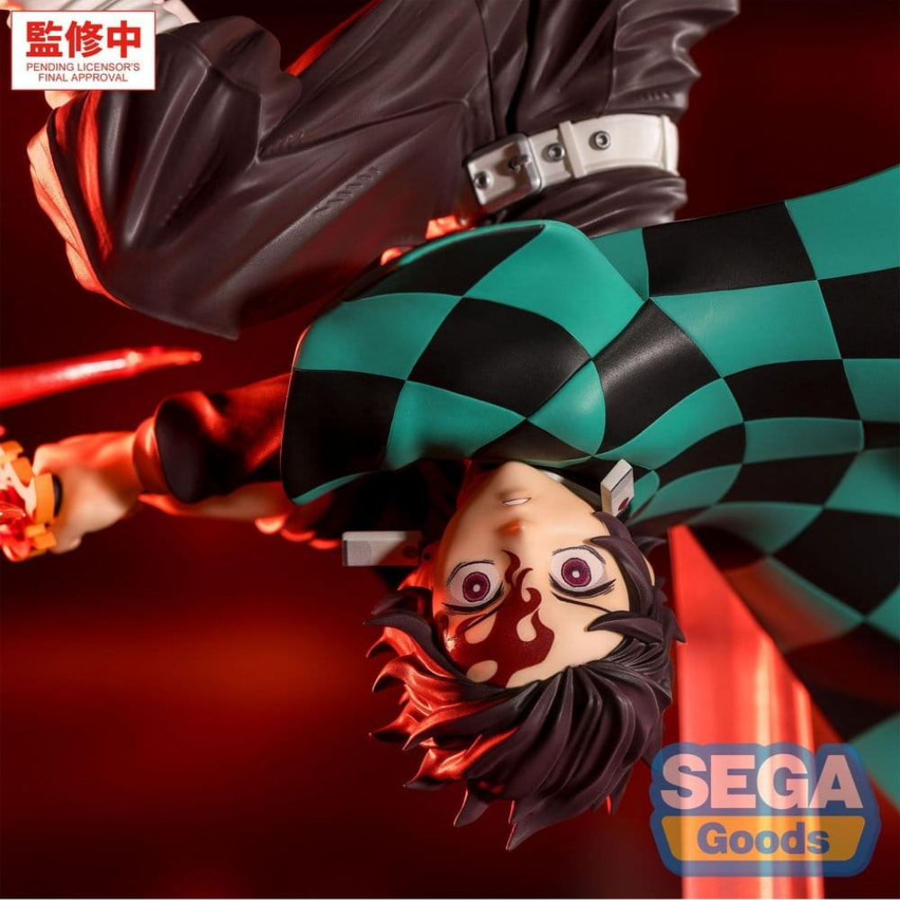 Demon Slayer: Kimetsu no Yaiba Luminasta figurine PVC Tanjiro Kamado Hinokami Kagura Setting Sun Transformation 15 cm