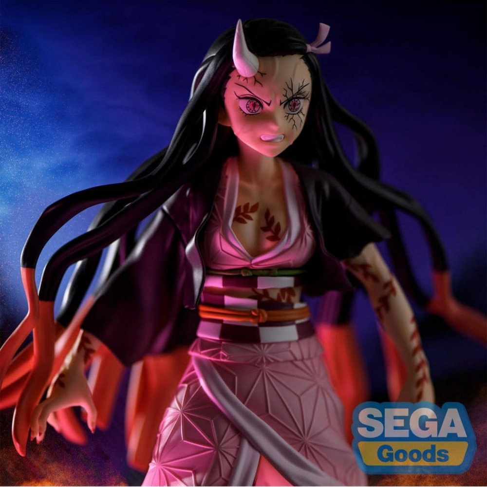 Demon Slayer: Kimetsu no Yaiba FIGURIZMa figurine PVC Nezuko Kamado Demon Form Advancing Ver. (Rerelease) 21 cm