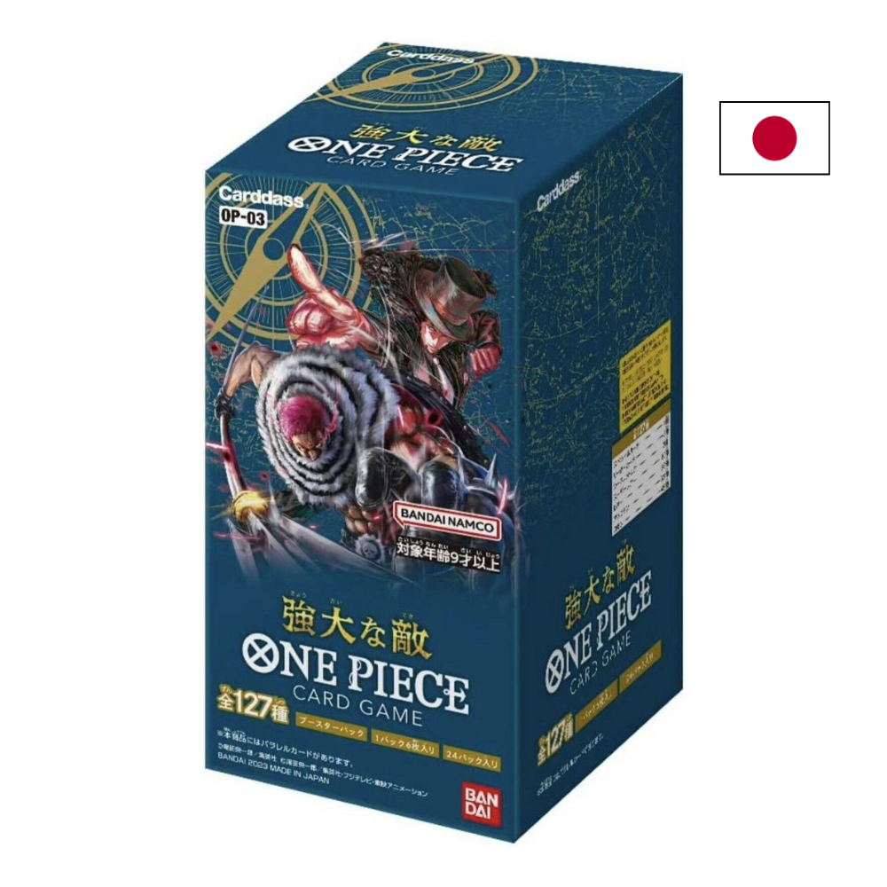 Display One Piece Card Game OP-03 Mighty Enemies