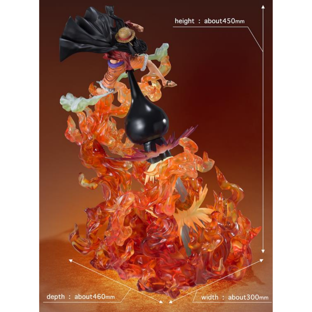 ONE PIECE - Luffy Red Roc - Statuette Figuarts Zero Extra Battle 45cm