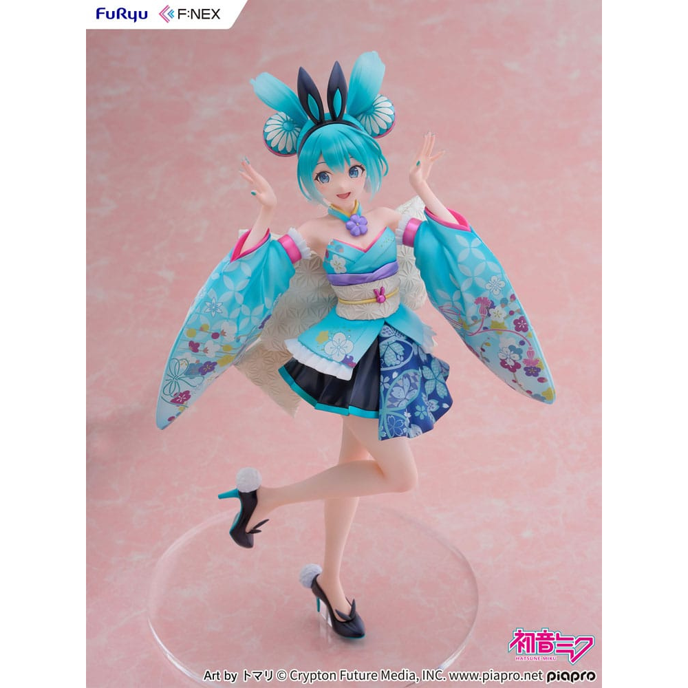 Hatsune Miku F:NEX statuette PVC 1/7 Hatsune Miku Wa-bunny 27 cm