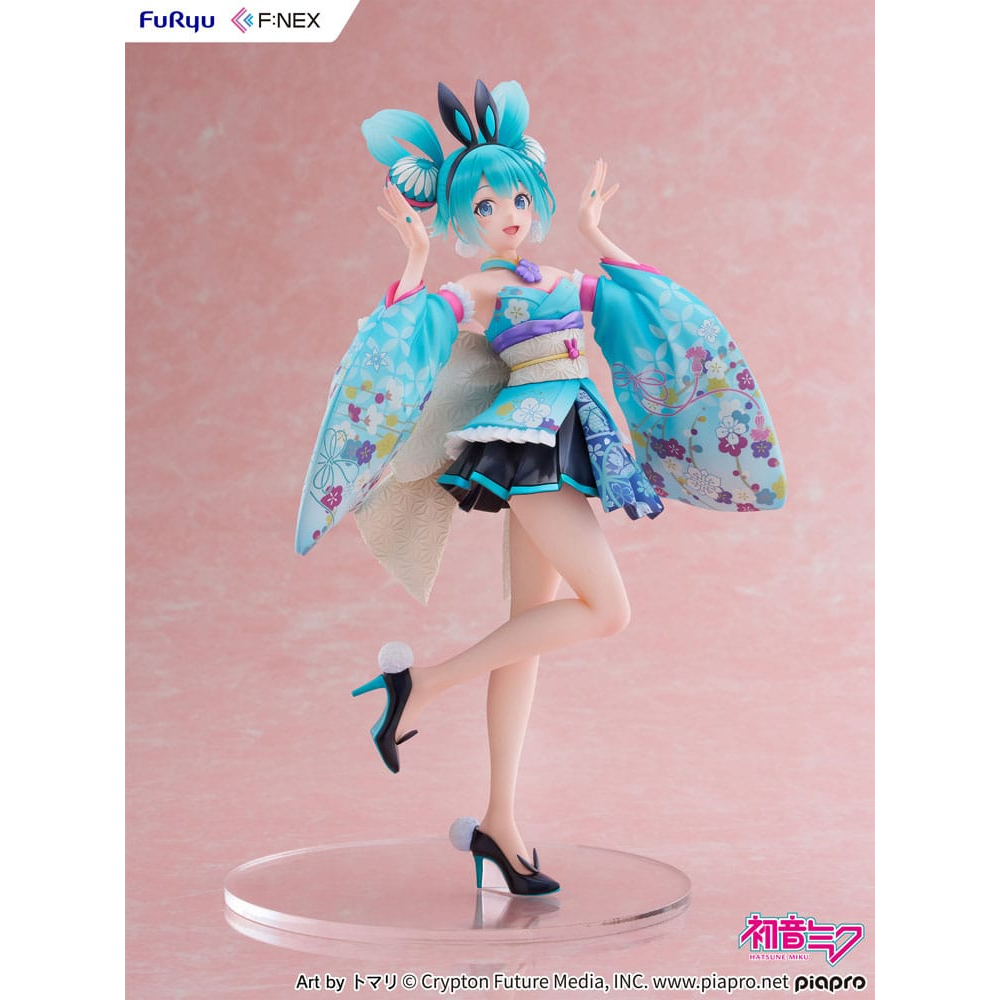 Hatsune Miku F:NEX statuette PVC 1/7 Hatsune Miku Wa-bunny 27 cm