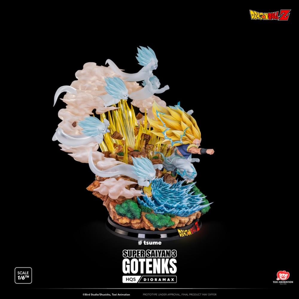 Super Saiyan 3 Gotenks - Dragon Ball Z HQS Dioramax Tsume