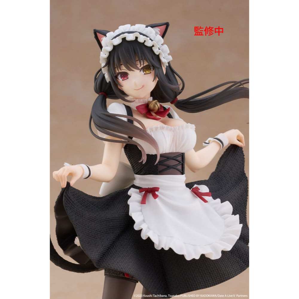 Date A Live V Coreful statuette PVC Kurumi Tokisaki Cat Ear Maid Ver. 18 cm