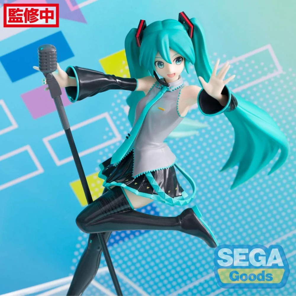 HATSUNE MIKU - Project DIVA MEGA39's 15th - Statuette Luminasta 18cm