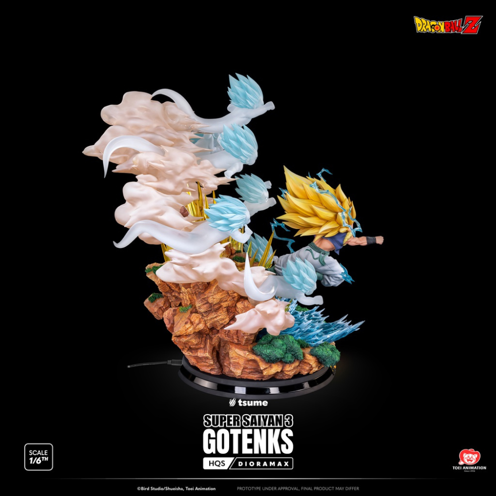 Super Saiyan 3 Gotenks - Dragon Ball Z HQS Dioramax Tsume