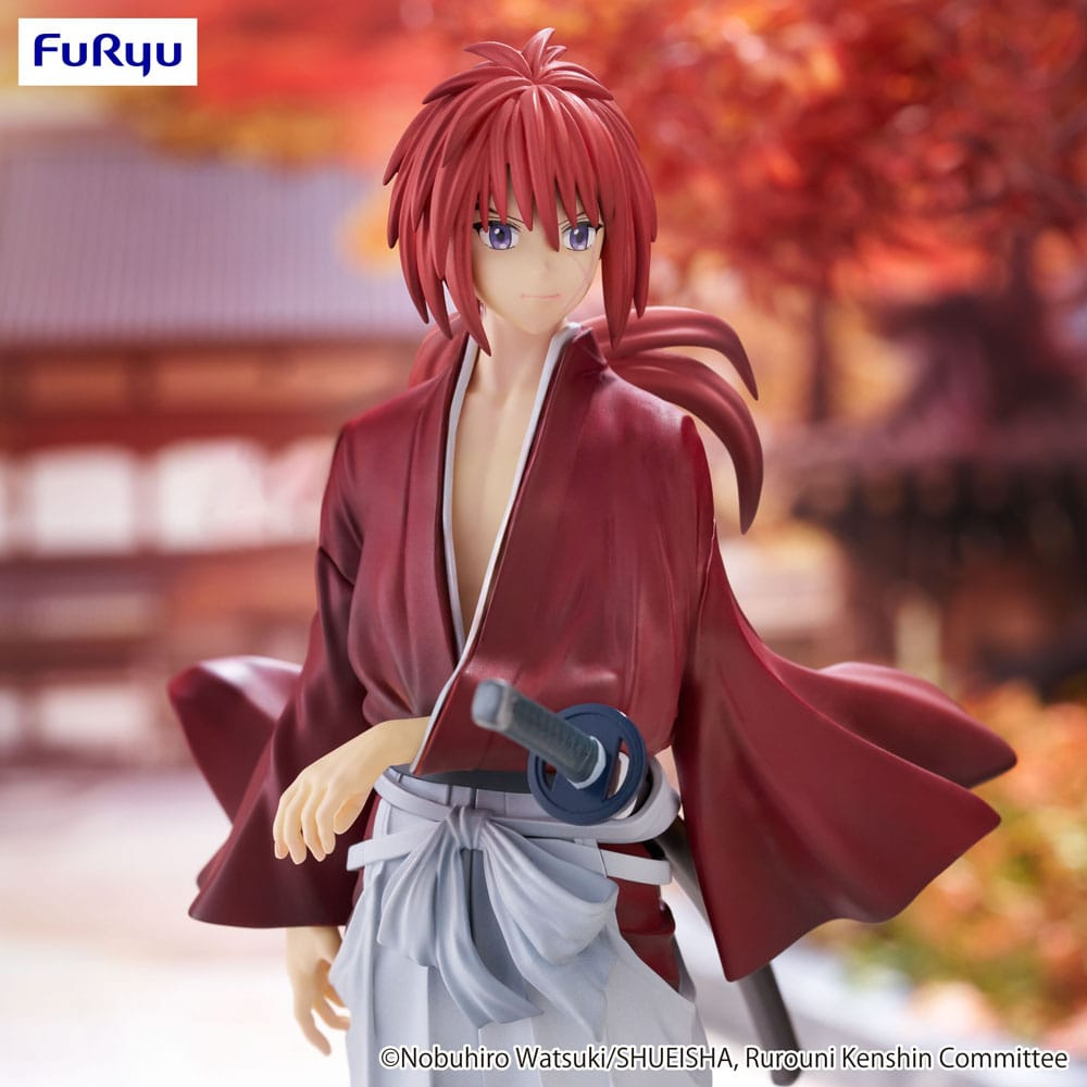 Rurouni Kenshin: Meiji Kenkaku Romantan statuette PVC Trio-Try-iT Kenshin Himura 19 cm