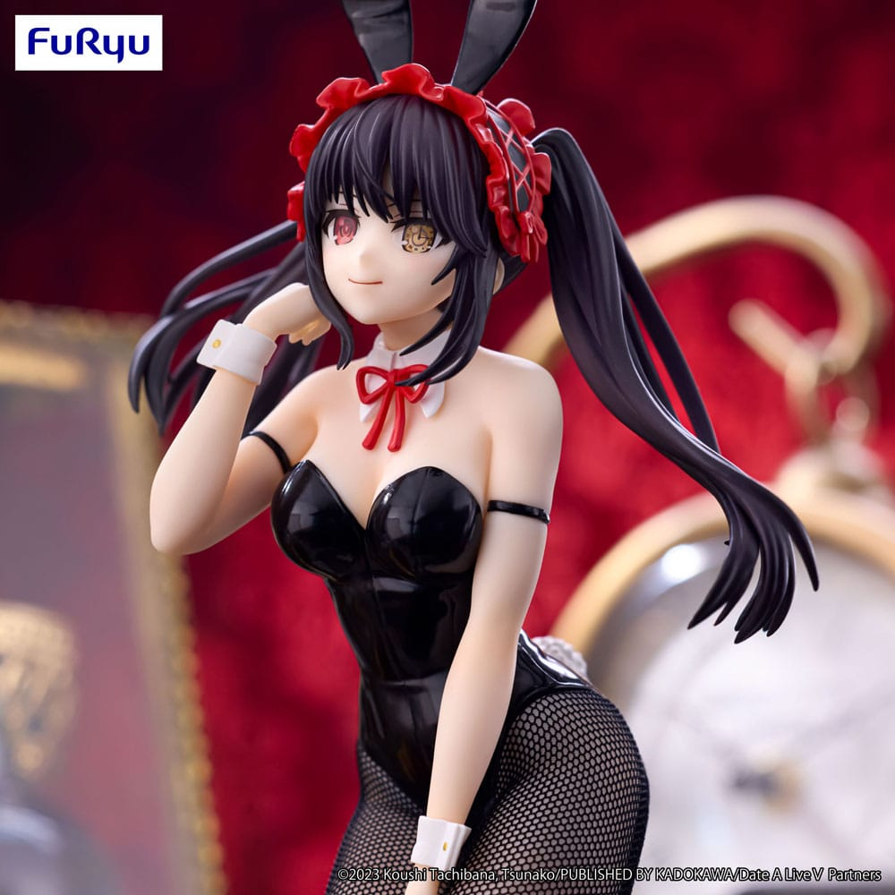 Date A Live V statuette PVC BiCute Bunnies Kurumi Tokisaki Black Color Ver. 29 cm