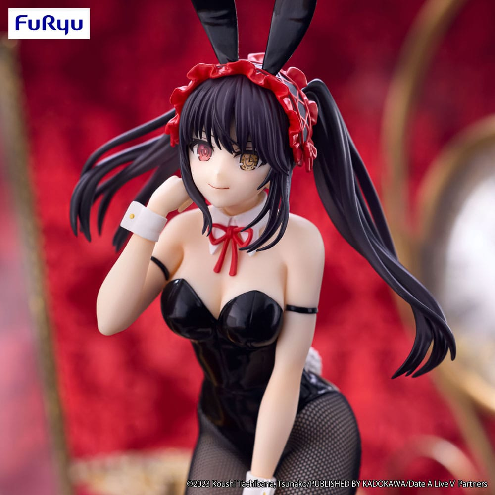 Date A Live V statuette PVC BiCute Bunnies Kurumi Tokisaki Black Color Ver. 29 cm