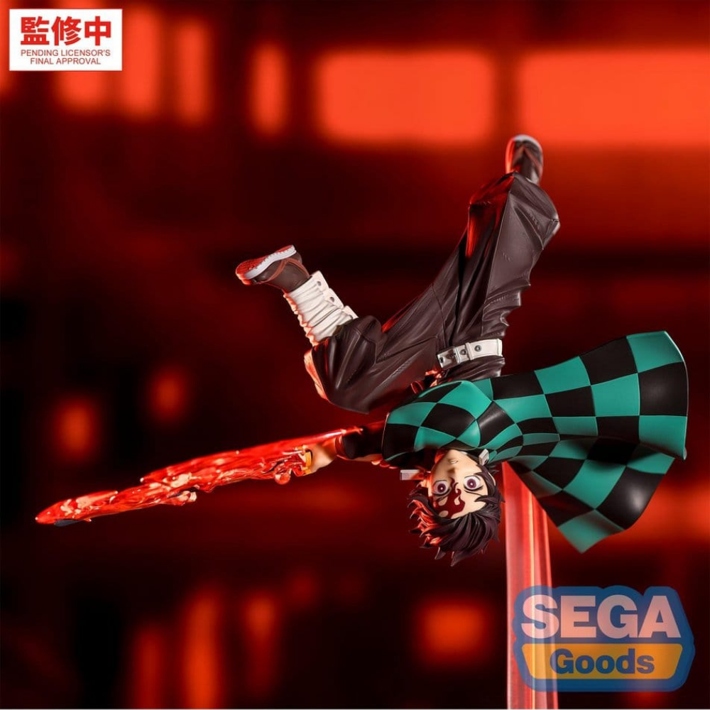Demon Slayer: Kimetsu no Yaiba Luminasta figurine PVC Tanjiro Kamado Hinokami Kagura Setting Sun Transformation 15 cm