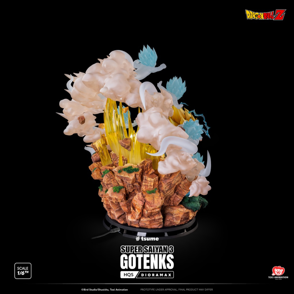 Super Saiyan 3 Gotenks - Dragon Ball Z HQS Dioramax Tsume