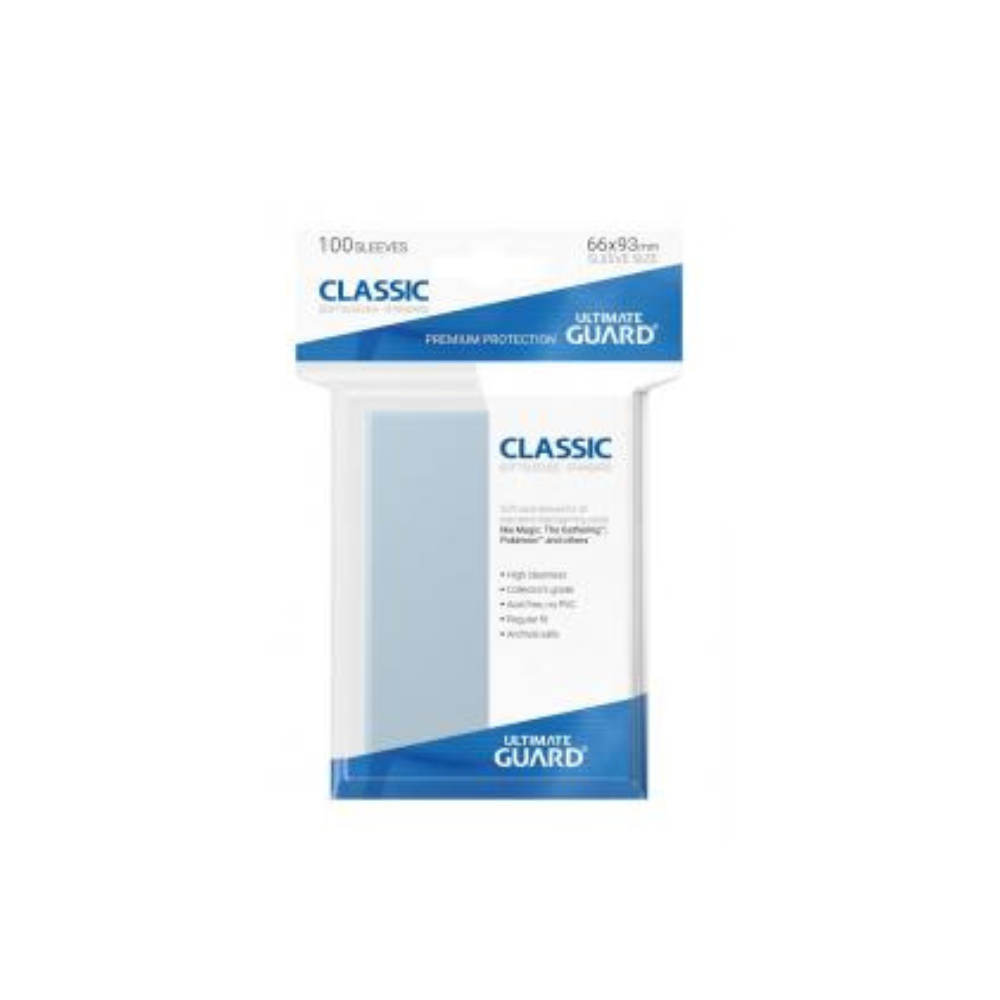 Ultimate Guard 100 protège-cartes Classic Transparent