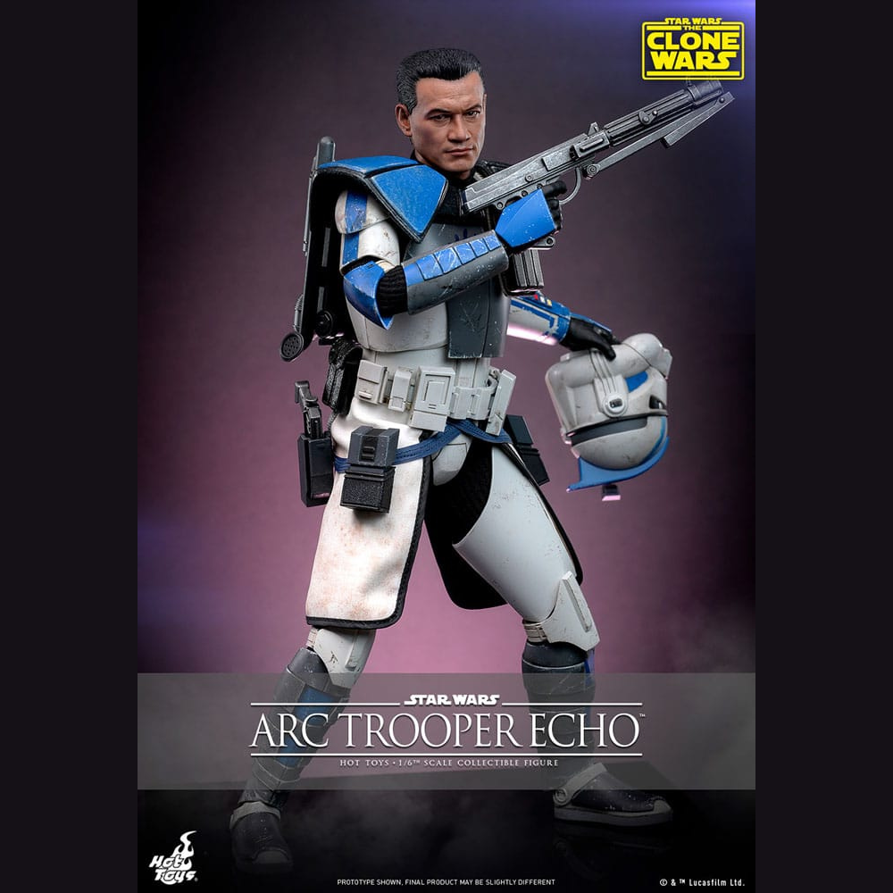 Star Wars: The Clone Wars figurine 1/6 Arc Trooper Echo 30 cm