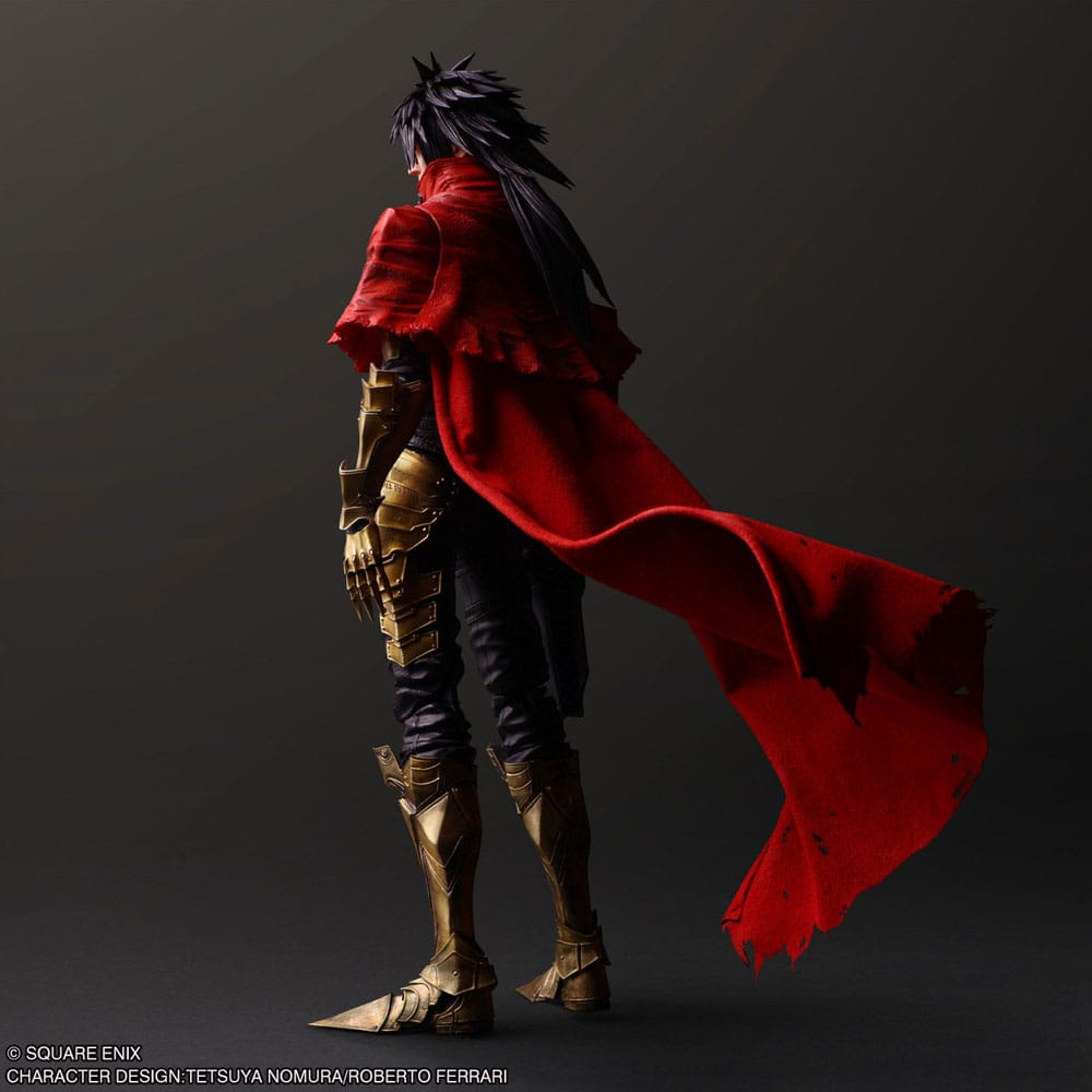 Final Fantasy VII Rebirth Play Arts Kai figurine Vincent Valentine 28 cm
